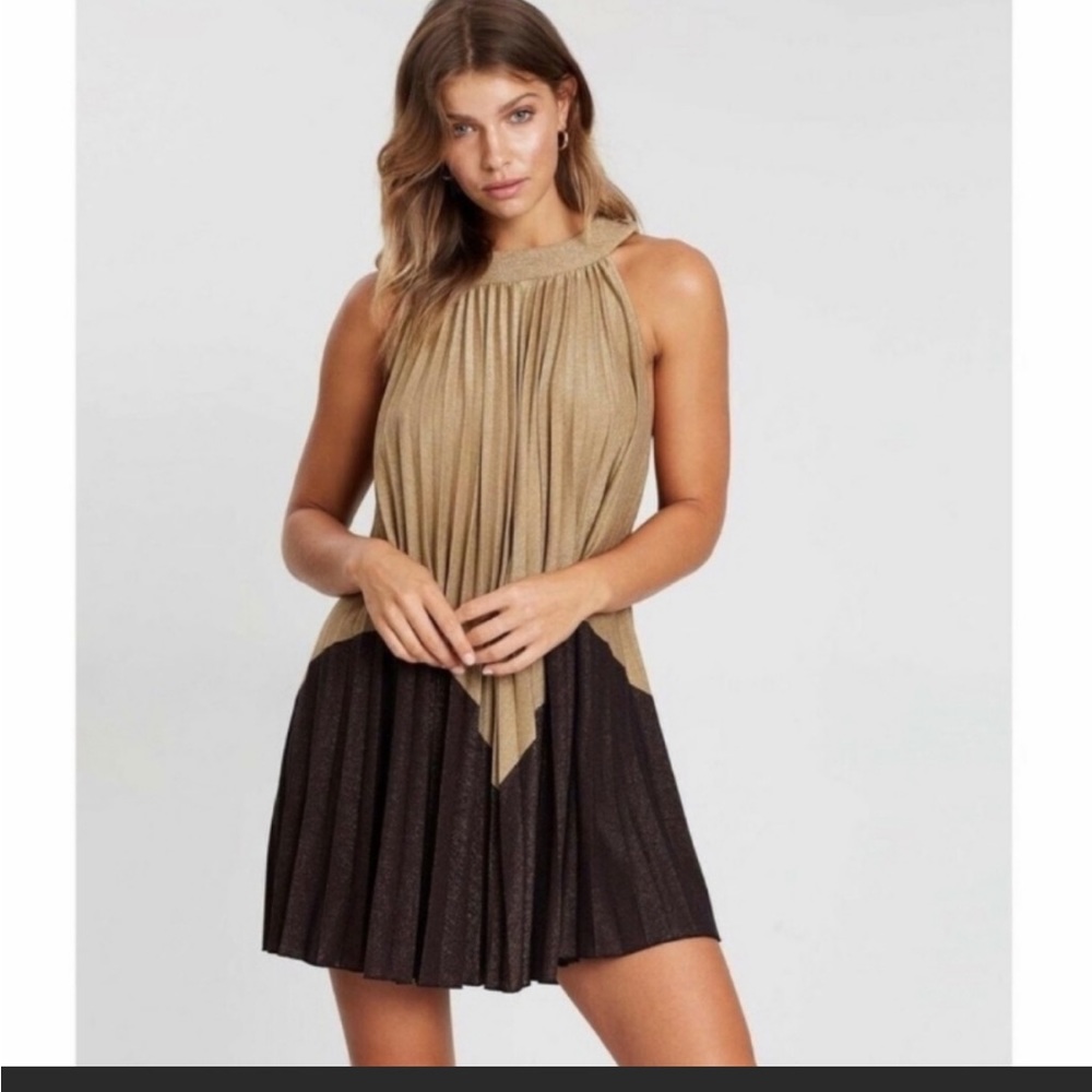 Free People Metallic Dress